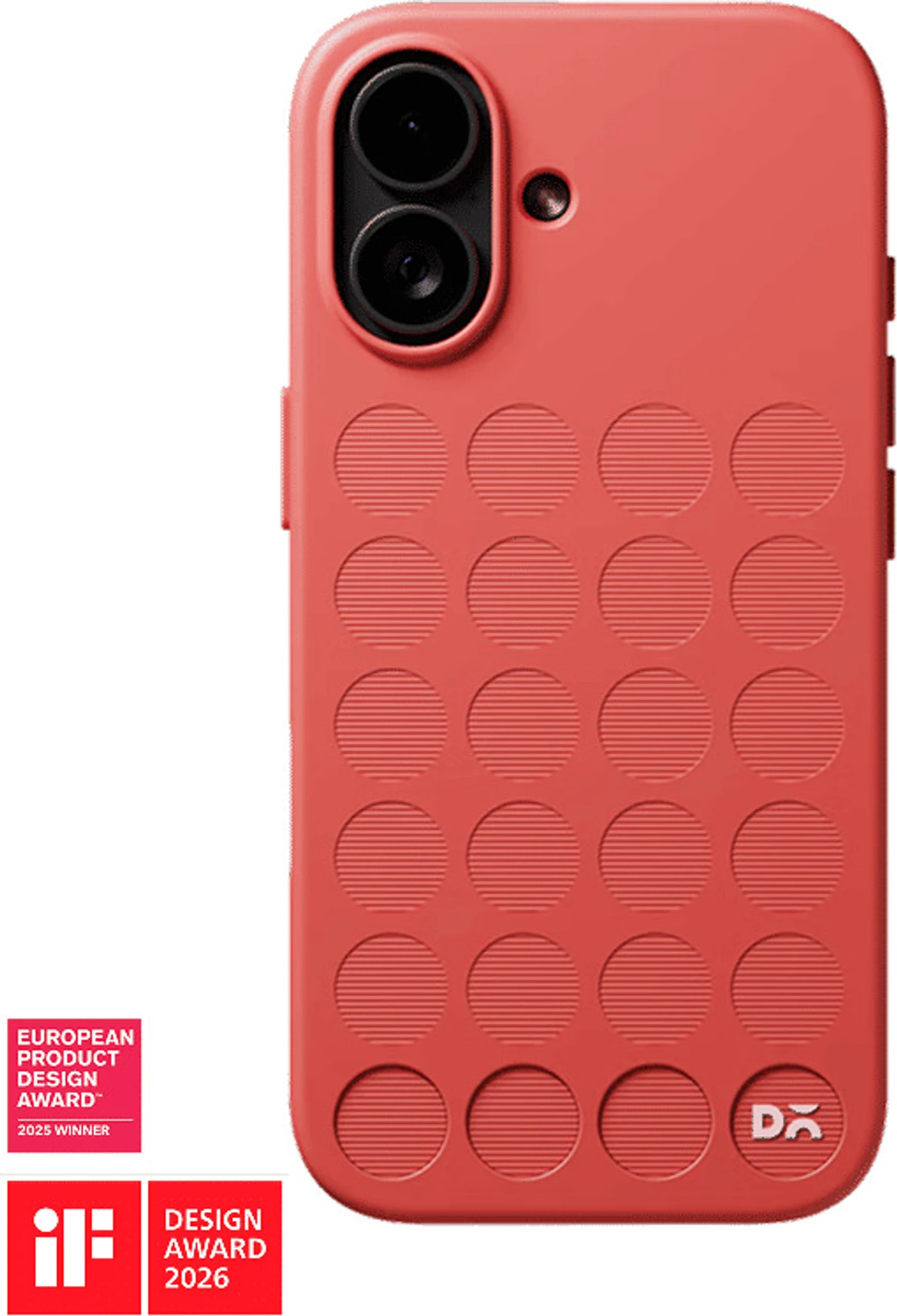 DailyObjects Back Cover for iPhone 17 (Grey, Grip Case, Polycarbonate, Pack of: 1)